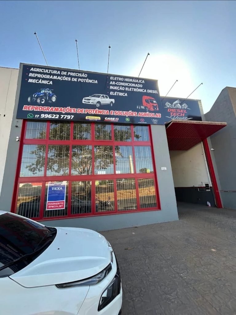 Fachada da Dieseltech Power em Mirassol